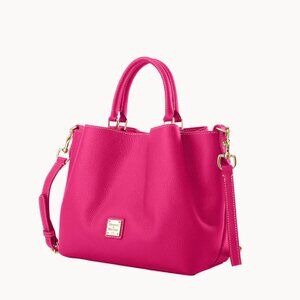 SOLD❗ brand new Fuchsia-color Dooney & Bourke Lucca Leather Barlow Bag